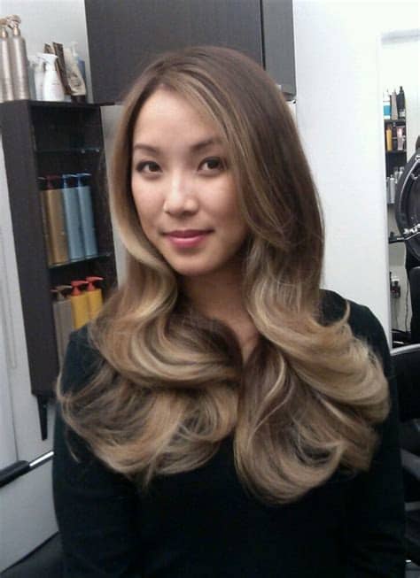 Plus, unless it's done properly layered color: Balayage Graduated Ash Ombre on Asian hair by Guy Tang. - Yelp