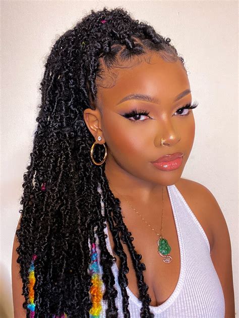 22 Faux Locs Black Hairstyles Hairstyle Catalog
