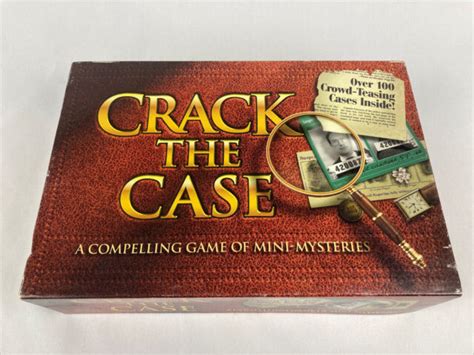 Crack The Case Game Milton Bradley 100 Complete 1993 for sale online | eBay