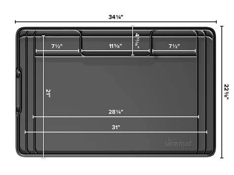 A sink is one of the busiest equipment in the kitchen. WeatherTech SinkMat - Under the Sink Cabinet Protection ...