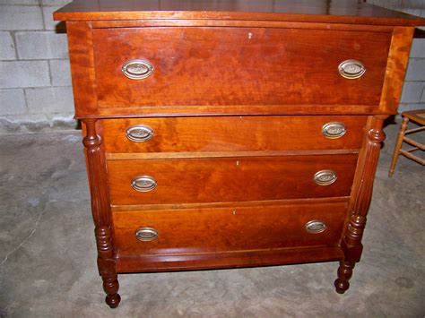 Sold Price Antique Cherry Chest Of Drawers Invalid Date Est