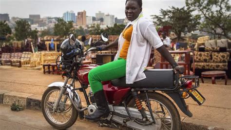 Ugandas Boda Bodas Meet Naume Kampalas Only Female Taxi Driver