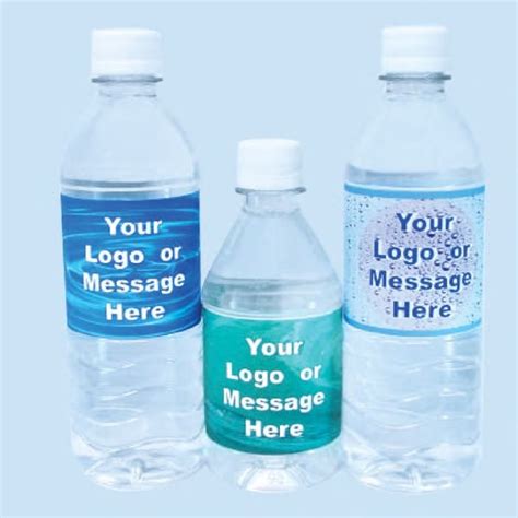 Imprinted Bottled Water For Advertising 10 Oz 4allpromos