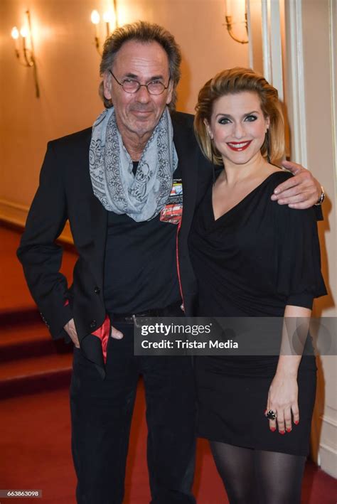 hugo egon balder and jeanette biedermann attend the aufguss news photo getty images