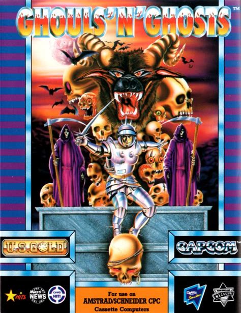 Ghouls N Ghosts 1988 Box Cover Art Mobygames