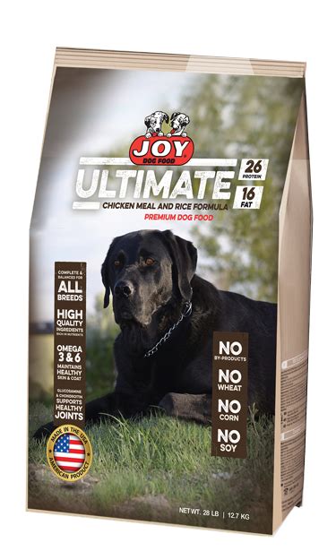 Plus, i'll recommend some good online alternatives. Ultimate Chicken Meal & Rice - Joy Dog Food