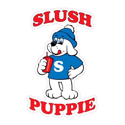 Slush Puppie Concession Restaurant Food Truck Die Cut Vinyl Sticker Ebay