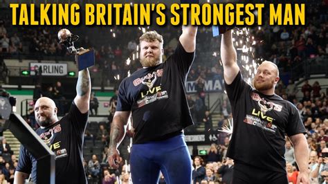 Talking Britain S Strongest Man Live With Loz And Liz Youtube