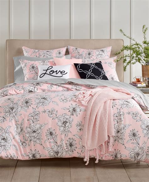 Macy's has 8 piece bedding sets starting at only $25! Charter Club Floral Bedding Collection, Created for Macy's ...