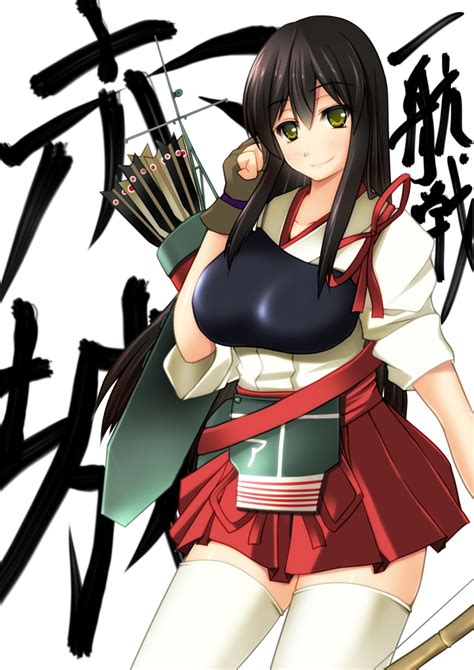 wallpaper anime girls kantai collection akagi kancolle long hair brunette japanese