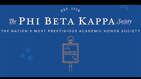 Phi Beta Kappa Induction Ceremony Spring 2020 Youtube