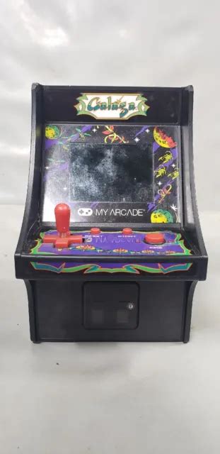 Galaga Micro Retro Player Collectible Mini Arcade Machine By My Arcade Picclick