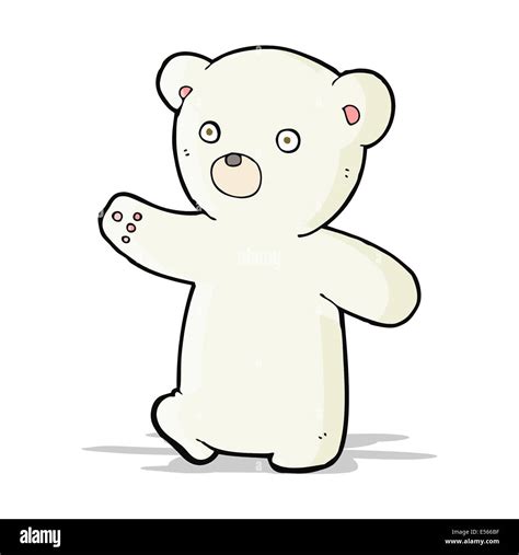 Cartoon Polar Bear Cub Stock Vector Image And Art Alamy