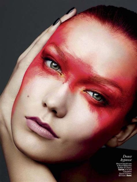Colorfully Dramatic Makeup Editorials Lexpress Styles April 2014