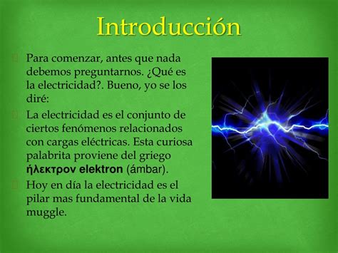 Ppt Importancia De La Electricidad Powerpoint Presentation Free