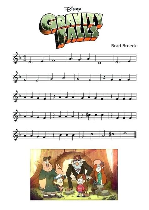 Married life | beginner piano tutorial + sheet music by betacustic. gravity falls theme song piano sheet music - Google Search | Gravity falls, Clarinet sheet music ...
