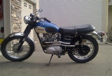 Ending Soon One Owner 1967 Triumph Tiger T100c Bike Urious