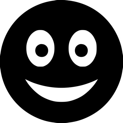 Smiley Face Svg Png Icon Free Download (#529921) - OnlineWebFonts.COM