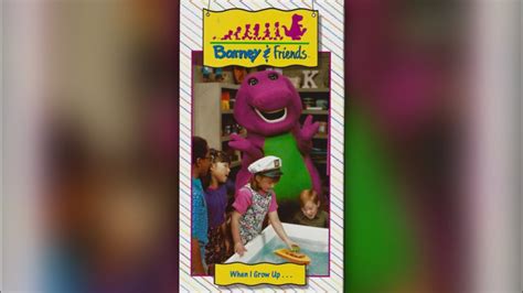 Barney And Friends 1x18 When I Grow Up 1992 1993 Vhs Youtube