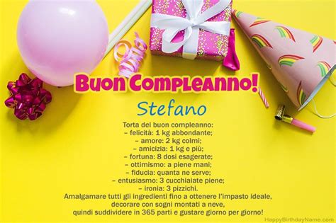 Buon Compleanno Stefano Immagini 25