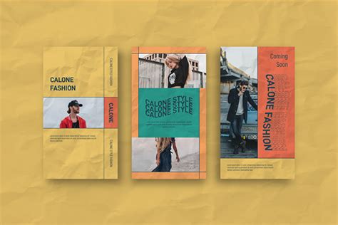 Calone Story And Feed Instagram Template On Behance