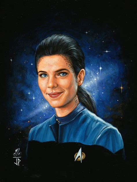 Woman Of Star Trek Jadzia Dax By Melanarus On Deviantart