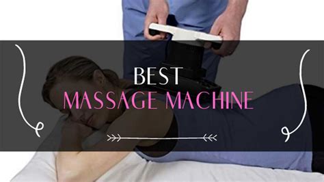Top 20 Best Massage Machine Reviews 2020 Budgetbeautyblog