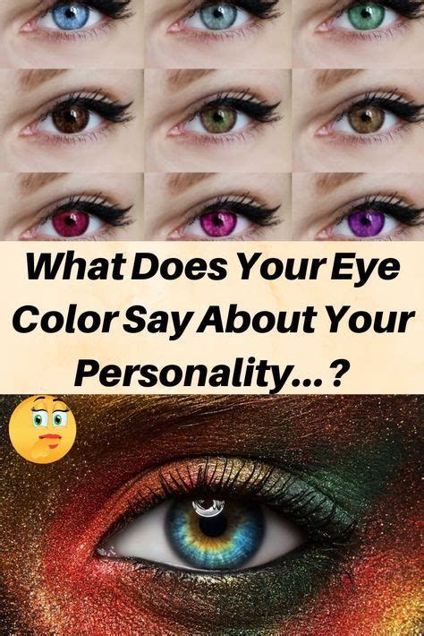 What Does Your Eye Color Say About Your Personality With Images