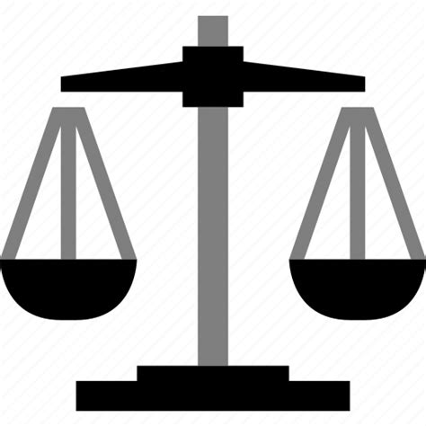 Fair Measurement Scale Scale Of Justice Weigh Icon Download On