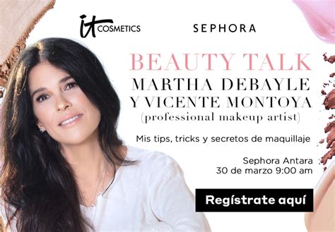 Beauty Talk It Cosmetics Martha Debayle