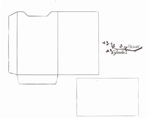 ( if you have trouble with making a glue stick stick faster, sit on the envelope. Gift Card Envelope Templates Elegant 25 Best Ideas About ...