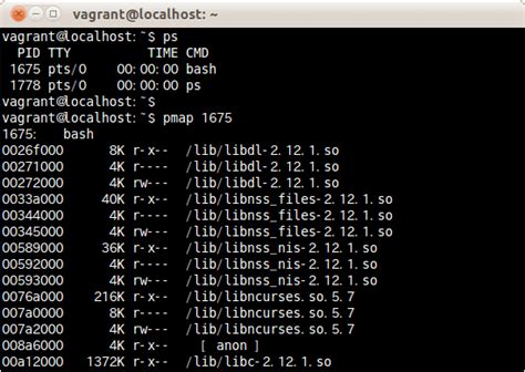 Pmap reports information about the address space or memory usage. pmapコマンドについて詳しくまとめました 【Linuxコマンド集】