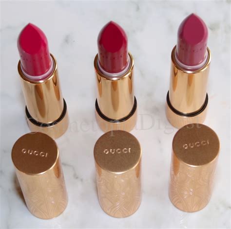 Gucci Rouge A Levres Satin Lipsticks 2019 Review Swatches Part I