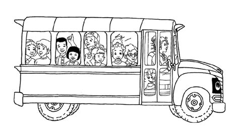 Bus Coloring Pages To Download And Print For Free