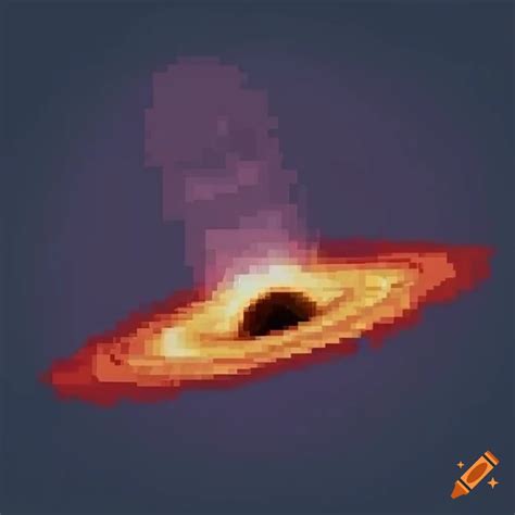 Black Hole Pixel Art