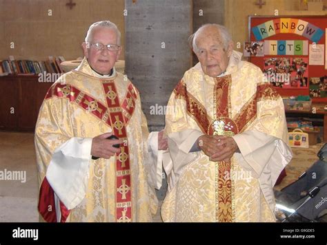 100 Year Old Priest Stock Photo Alamy
