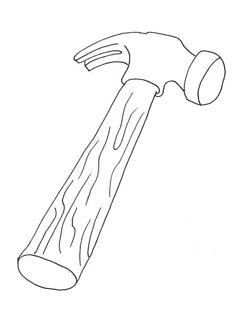 If i would be a kid i would liked it too. Hammer Construction Coloring Pages & Coloring Book