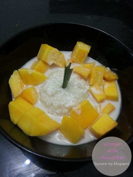 Resepi pulut mangga harum manis resepi bonda. women.wife.daughter: #DapurBy: Resipi pulut yang ditanak ...