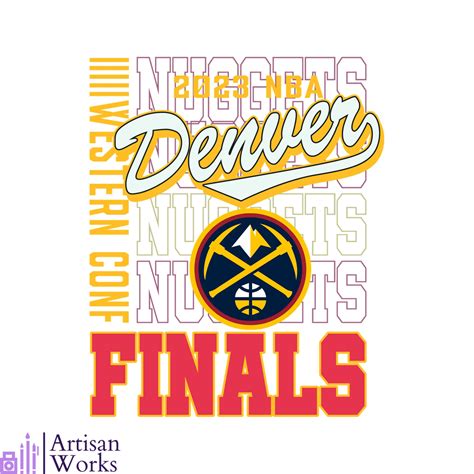 2023 Western Conference Finals Nuggets Logo SVG Cutting File - Inspire