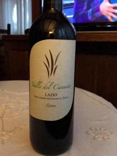 Valle Del Canneto Lazio Rosso Vivino United States