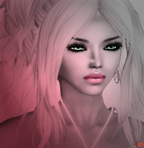 Portrait Second Life By Star Singleton Singleton Imvu Avatar Halloween Face Makeup Second