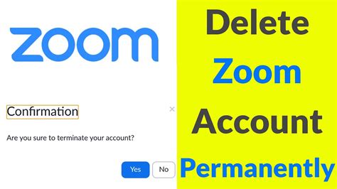 Tap the first item in the list with your name and icon in it and then tap profile photo on the next screen. How To Delete Zoom Account Permanently in Mobile ...