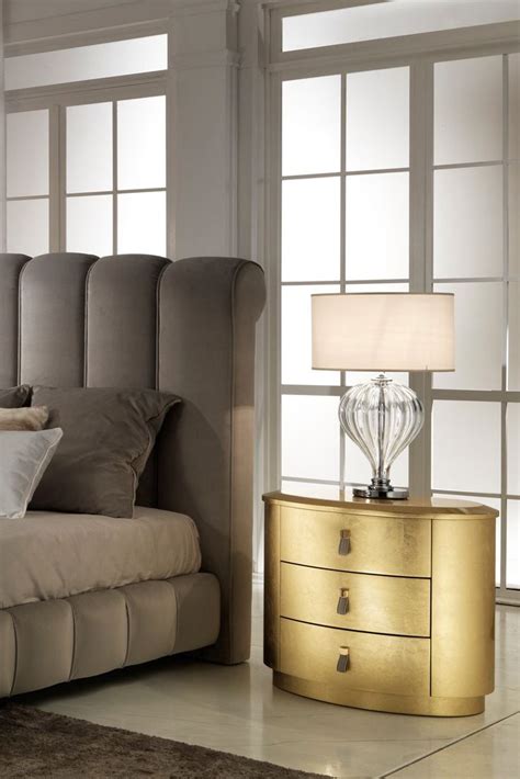Check spelling or type a new query. Luxury Italian Oval Gold Bedside Chest | Bedroom interior ...