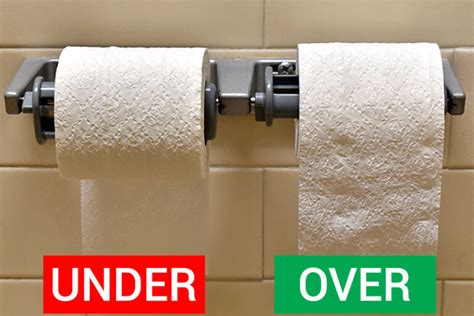 This Is The Correct Way To Hang Toilet Paper According To Science