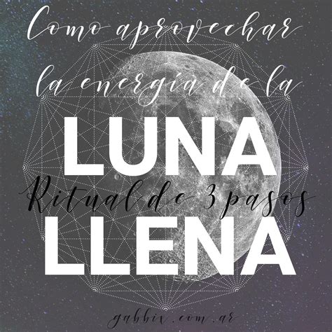 Ritual De Luna Llena En 3 Pasos Gabriela Guarnerio Journaling