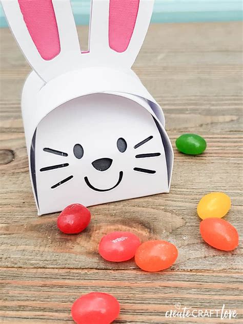 Create this Paper Bunny Box for Easter - Create Craft Love