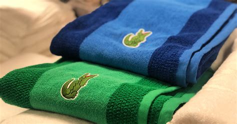 Buy lacoste towel and get the best deals at the lowest prices on ebay! Lacoste Bath Towels Only $12.99 at Macy's (Regularly $36)