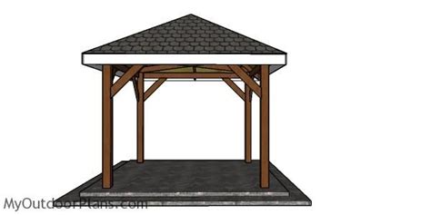 You're not erroneous visiting this blog. 10x10 Gazebo Hip Roof Plans | MyOutdoorPlans | Free ...