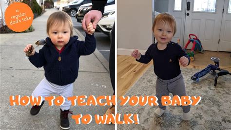 How To Teach Your Baby To Walk 5 Tips And Tricks Youtube