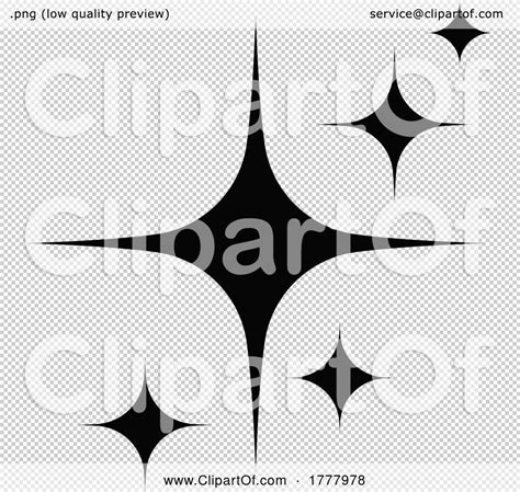 Sparkle Illustrations Unique Modern And Vintage Style Stock Clip Art Library